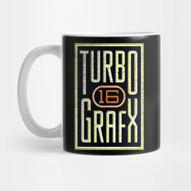 TurboGrafx 16 Logo by Super Retro City